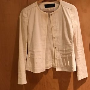 Elie Tahari linen jacket